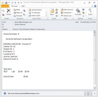 Email Receipt