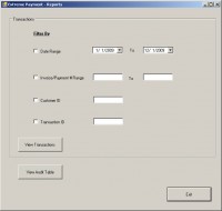 ExtremePOS&reg Payment Reports